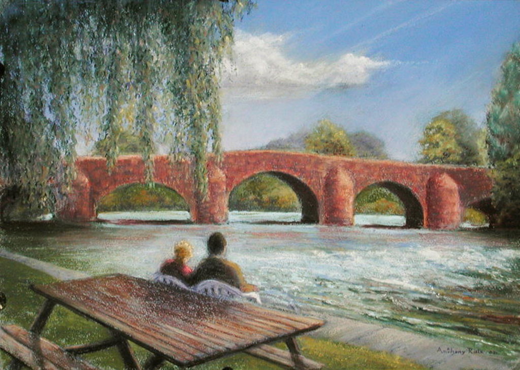 Detail of Bridge over troubled water, 2002 by Anthony Rule