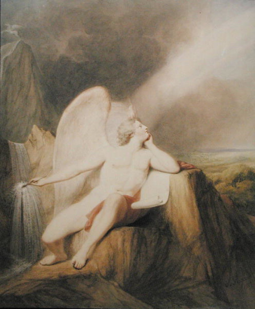 Detail of The Art of Painting, 1807 by John Francis Rigaud