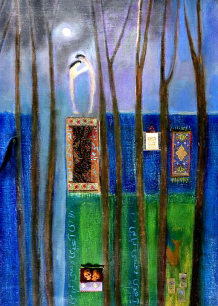 Detail of Adam and Eve, 2011 by Roya Salari