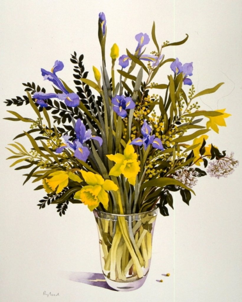 Detail of Spring Flowers by Christopher Ryland