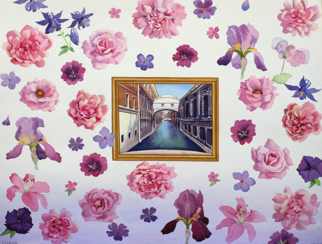 Detail of The Bridge of Sighs, 2017 by Christopher Ryland