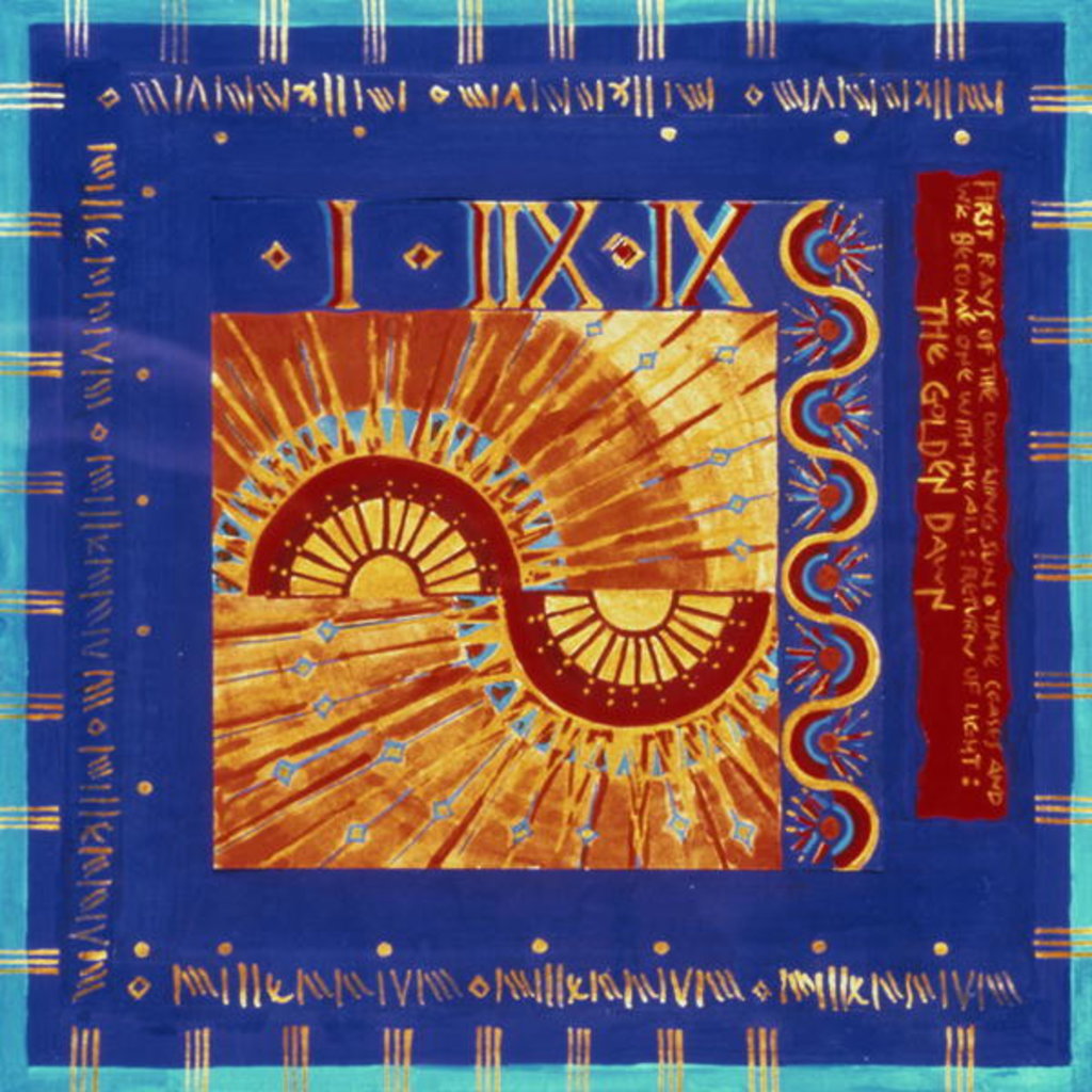 Detail of Millennium 'Golden Dawn' by Sabira Manek