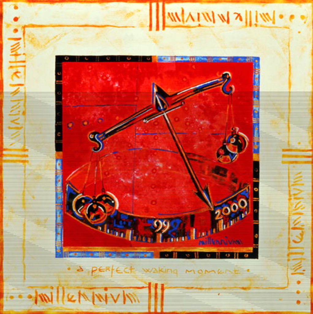 Detail of Millennium 'Scales' by Sabira Manek