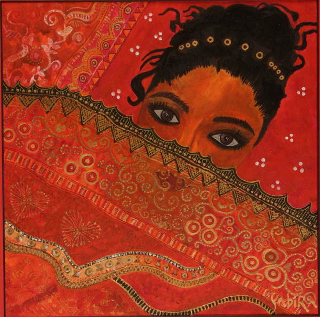 Detail of One Eye to Feel, 2007 by Sabira Manek