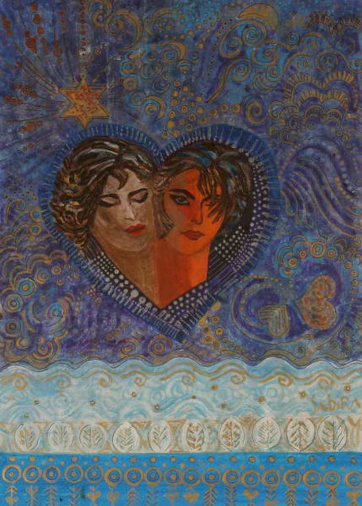 Detail of Twinsouls, 2007 by Sabira Manek