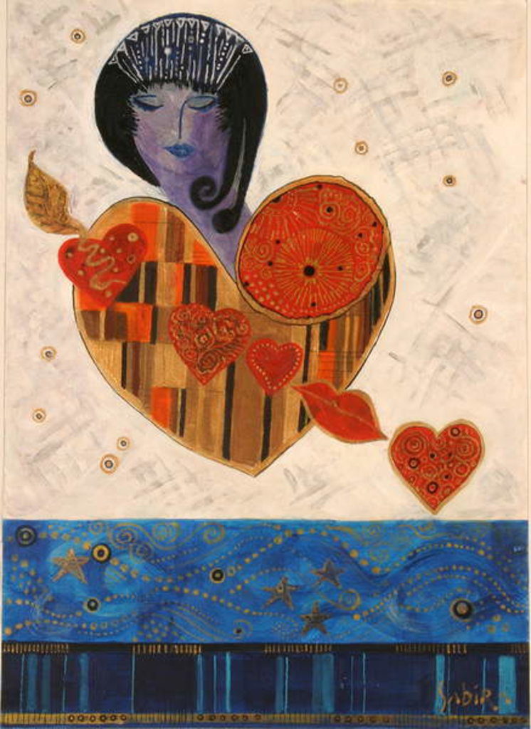 Detail of Tart of Hearts, 2007 by Sabira Manek