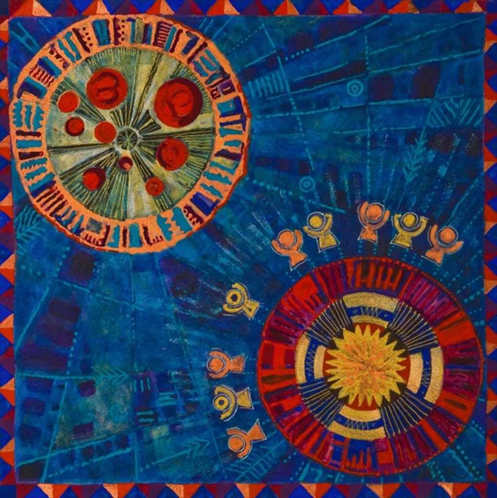 Detail of Sunfan 2, 2008 by Sabira Manek