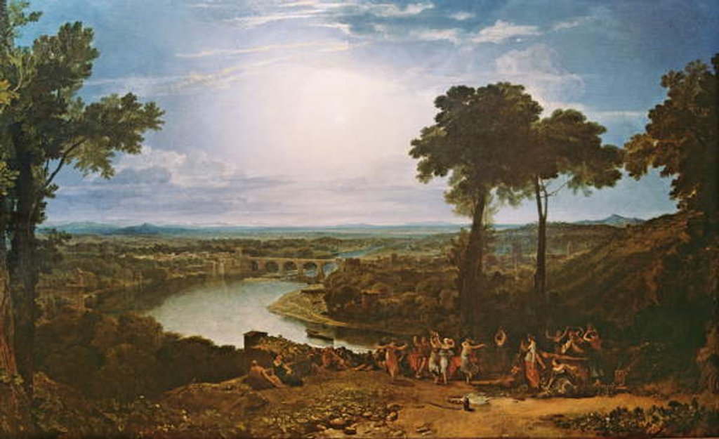 Detail of The Festival of the Opening of the Vintage, Macon, c.1803 by Joseph Mallord William Turner