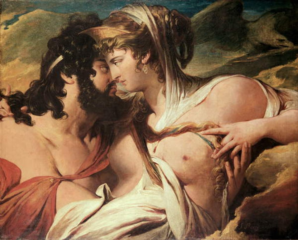 Detail of Jupiter Beguiled by Juno on Mount Ida, 1790-99 by James Barry