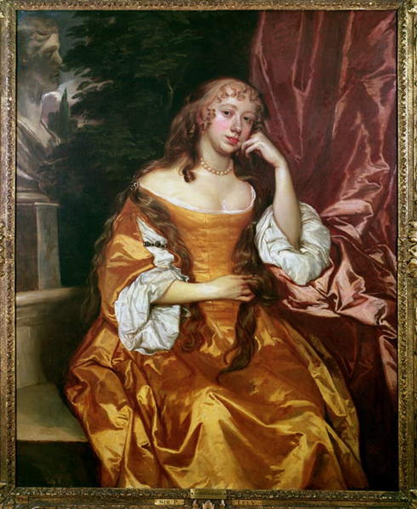 Detail of Margaret Brooke, Lady Denham, c.1664 by Peter Lely