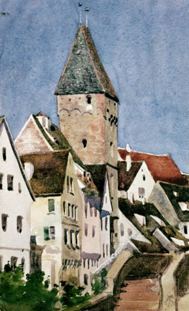 Detail of Ulm, Germany by Edward John Poynter