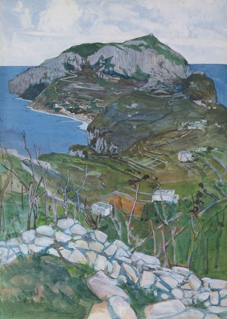 Detail of Capri, c.1904 by Maurice Greiffenhagen