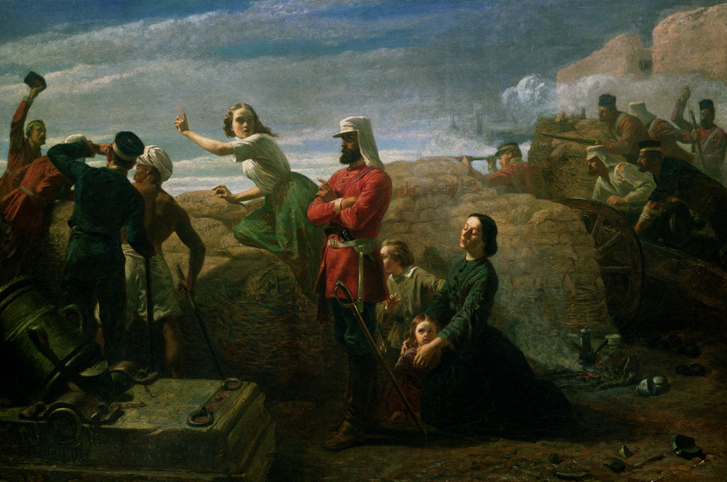 Detail of Jessie's Dream, 1858 by Frederick Goodall