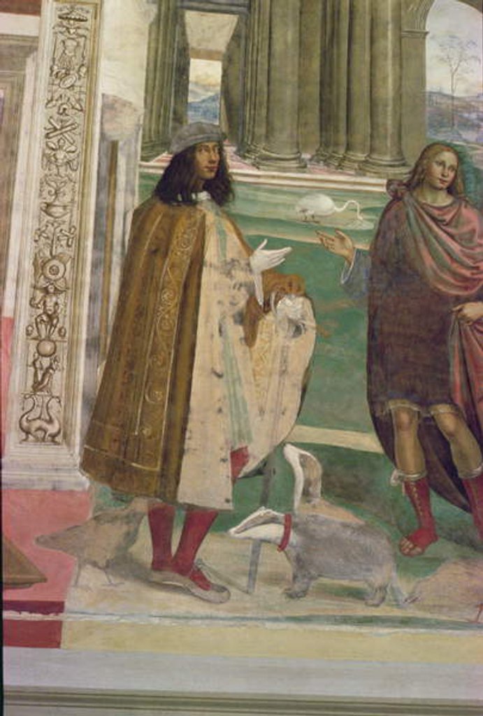 Detail of The Life of St. Benedict by L. & Sodoma G. (1477-1549) Signorelli