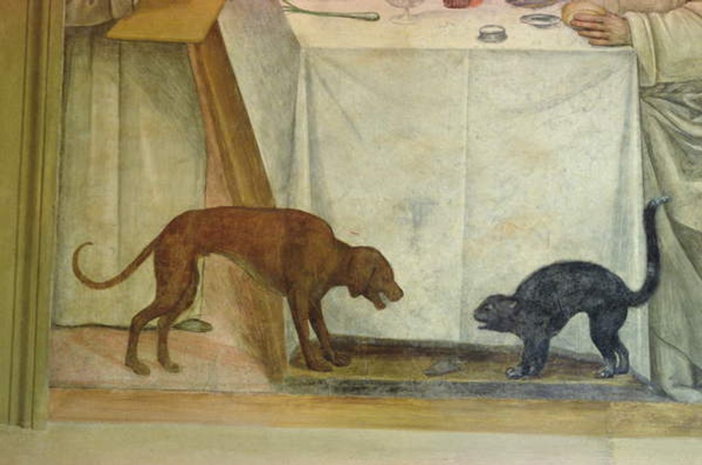 Detail of The Life of St. Benedict by L. & Sodoma G. (1477-1549) Signorelli