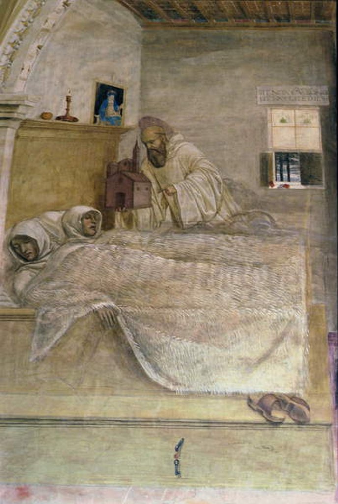 Detail of The Life of St. Benedict by L. & Sodoma G. (1477-1549) Signorelli