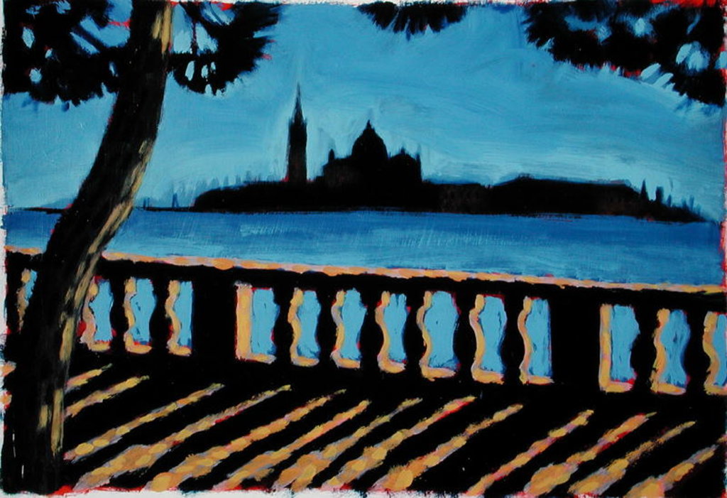 Detail of Towards Giudecca, Venice by Sara Hayward
