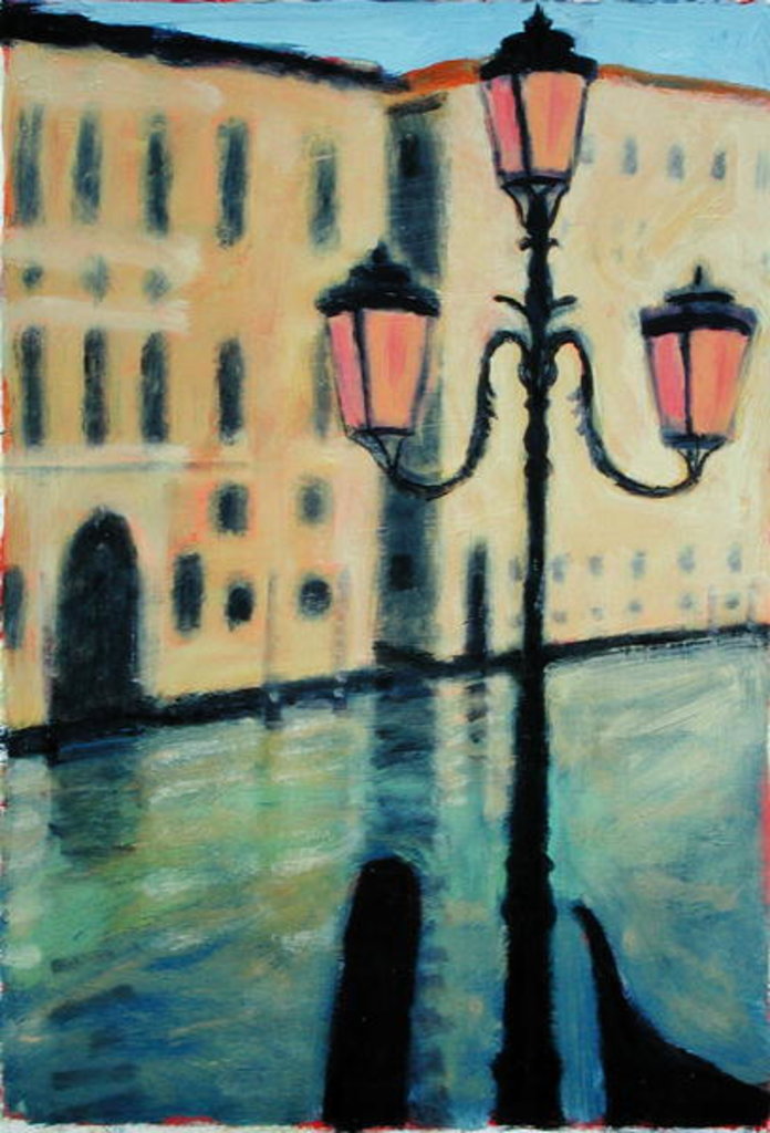 Detail of Rialto, Venice by Sara Hayward