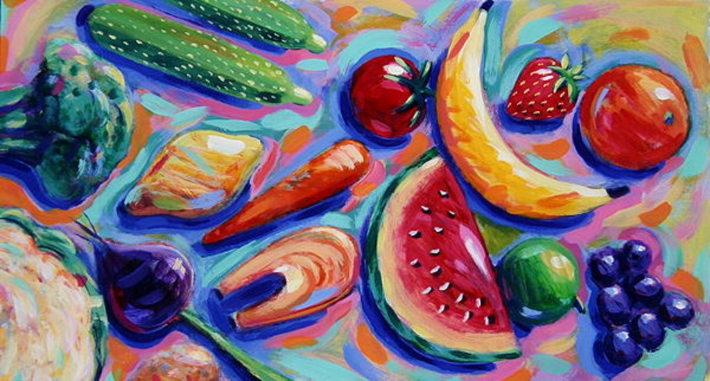 Detail of Food by Sara Hayward