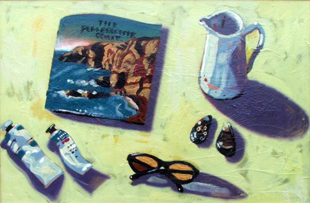 Detail of Travel Brochure by Sara Hayward