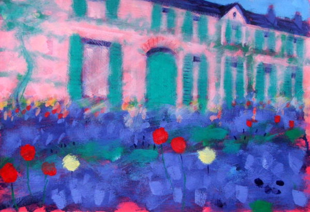 Detail of Giverny by Sara Hayward