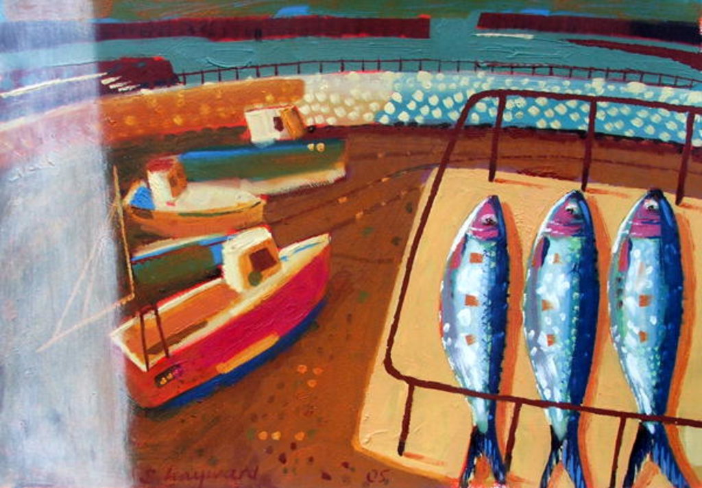 Detail of Herring by Sara Hayward