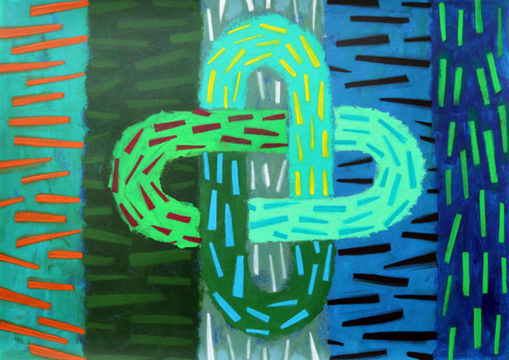 Detail of M 2, 2016 by Sara Hayward