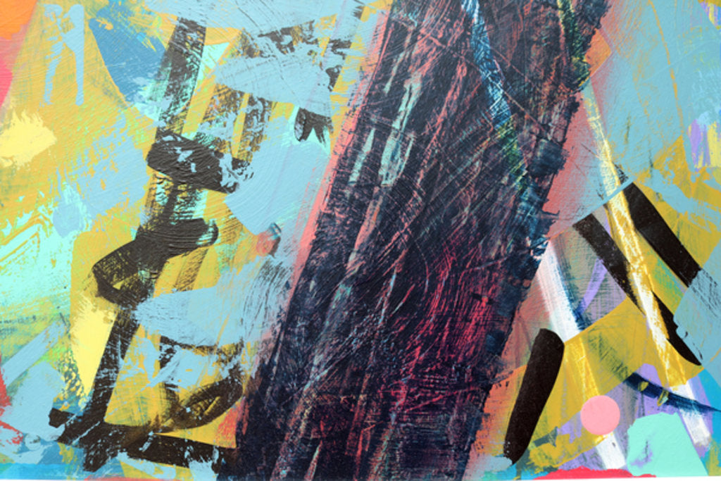 Detail of Abstract 5, 2014 by Sara Hayward