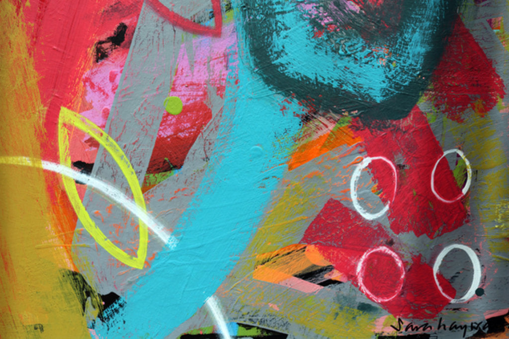 Detail of Abstract 14, 2014 by Sara Hayward