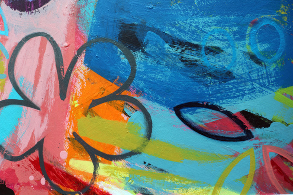 Detail of Abstract 15, 2014 by Sara Hayward