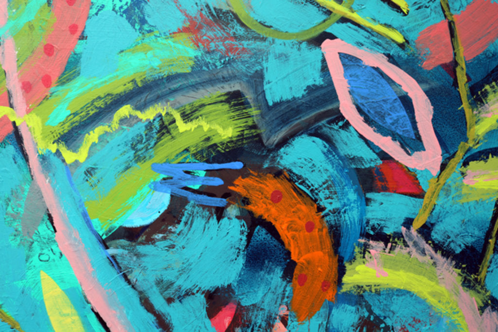 Detail of Abstract 18, 2014 by Sara Hayward