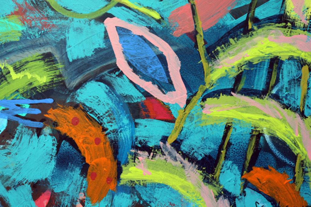 Detail of Abstract 19, 2014 by Sara Hayward