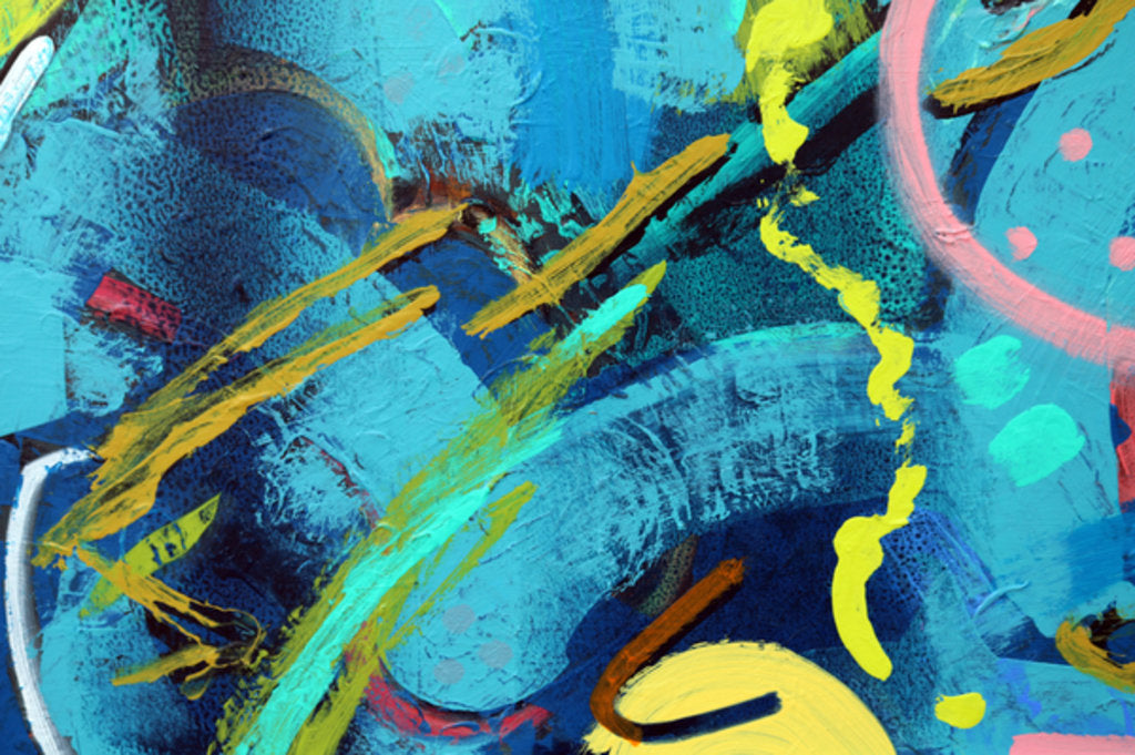 Detail of Abstract 24, 2014 by Sara Hayward