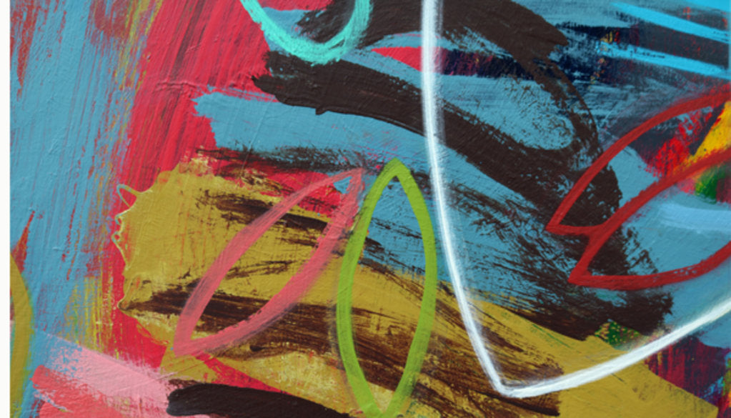 Detail of Abstract 39, 2014 by Sara Hayward