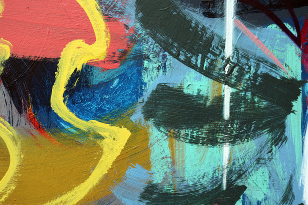 Detail of Abstract 45, 2014 by Sara Hayward