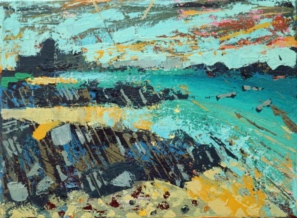 Detail of Abbey, 2019 by Sara Hayward