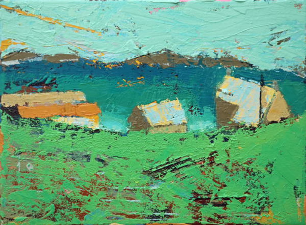 Detail of Farmstead Iona, 2014 by Sara Hayward