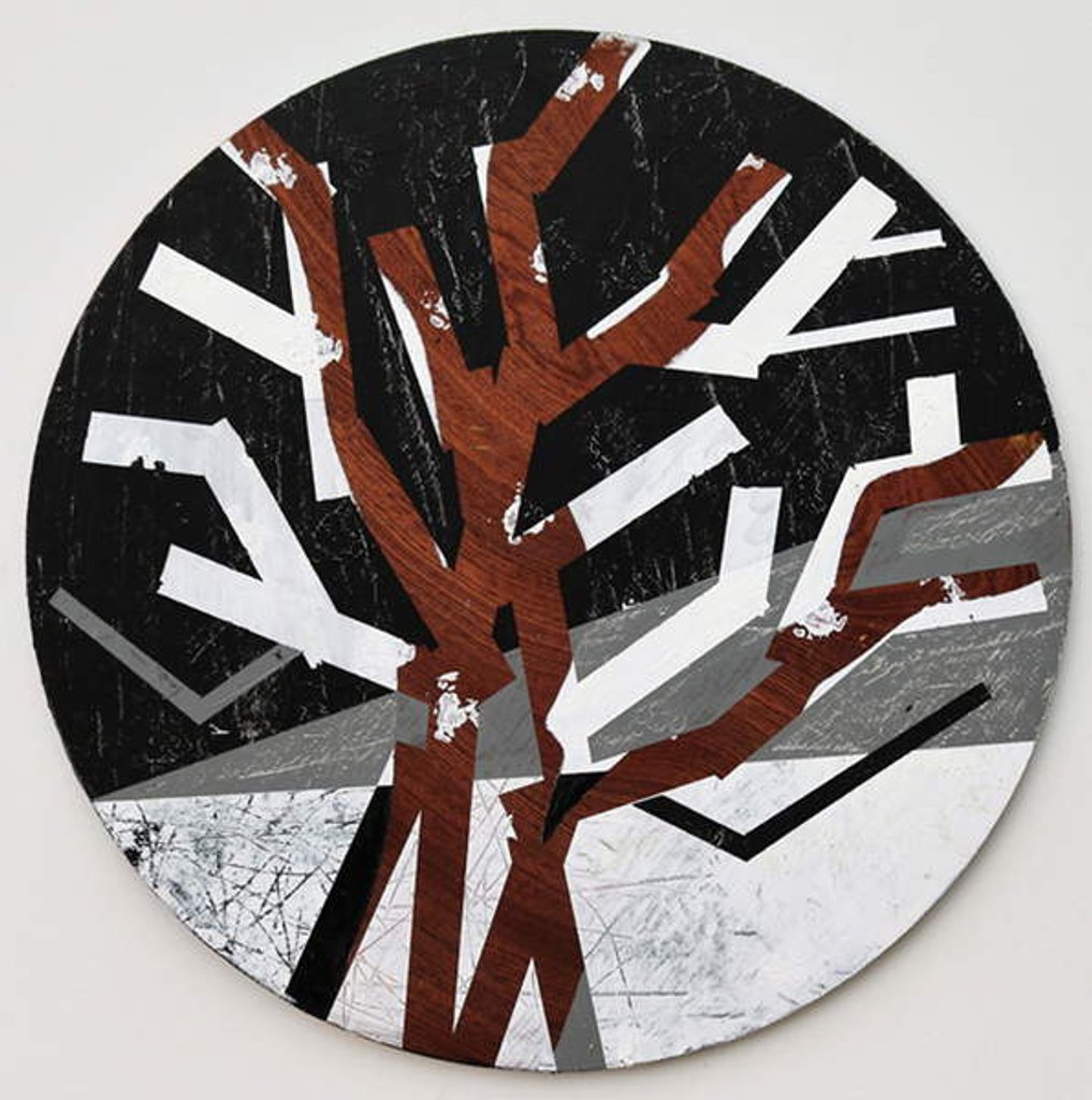 Detail of Twixt Heaven & Earth X-B, 2019 by Sara Hayward