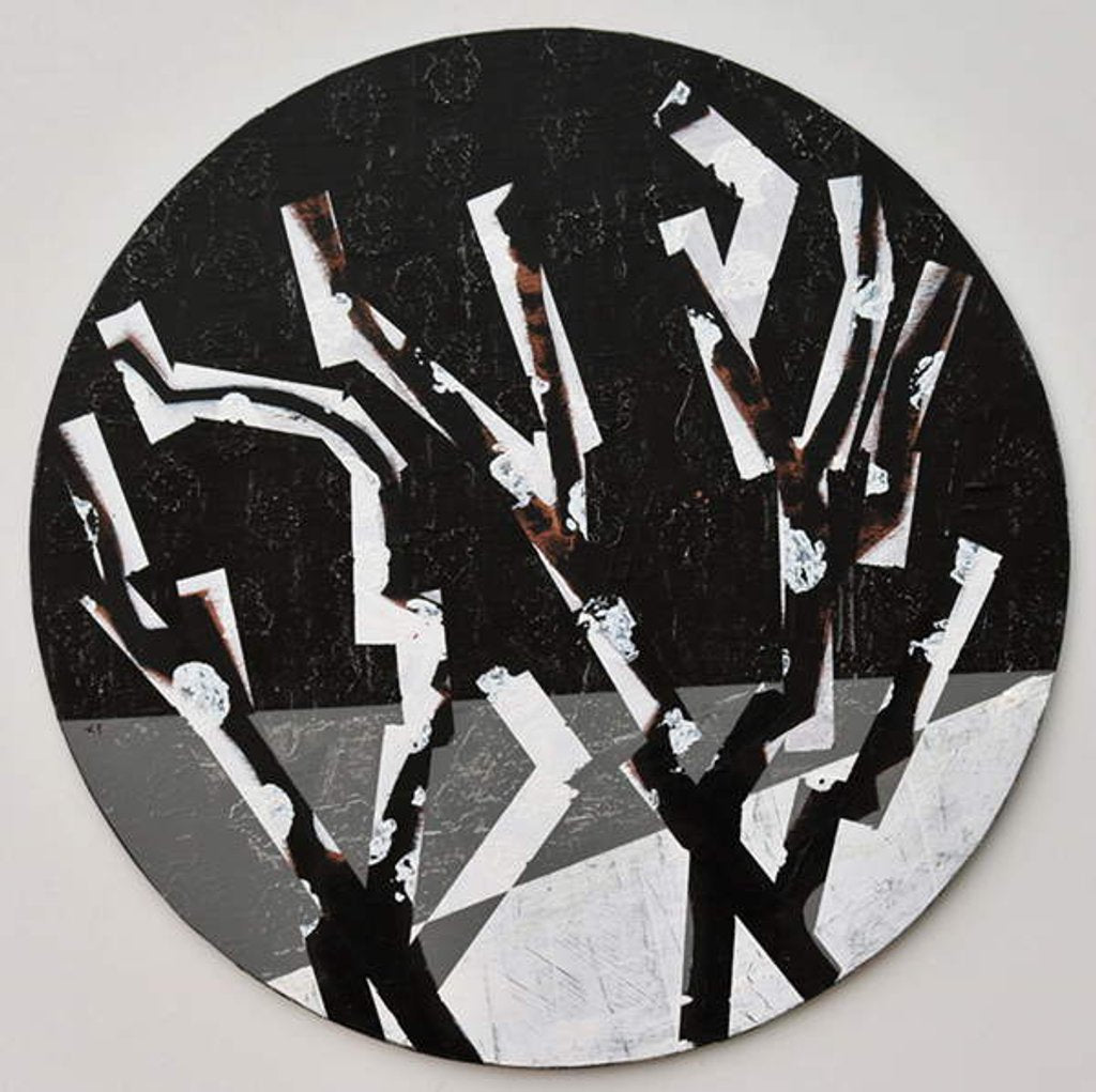 Detail of Twixt Heaven & Earth XI-B, 2019 by Sara Hayward