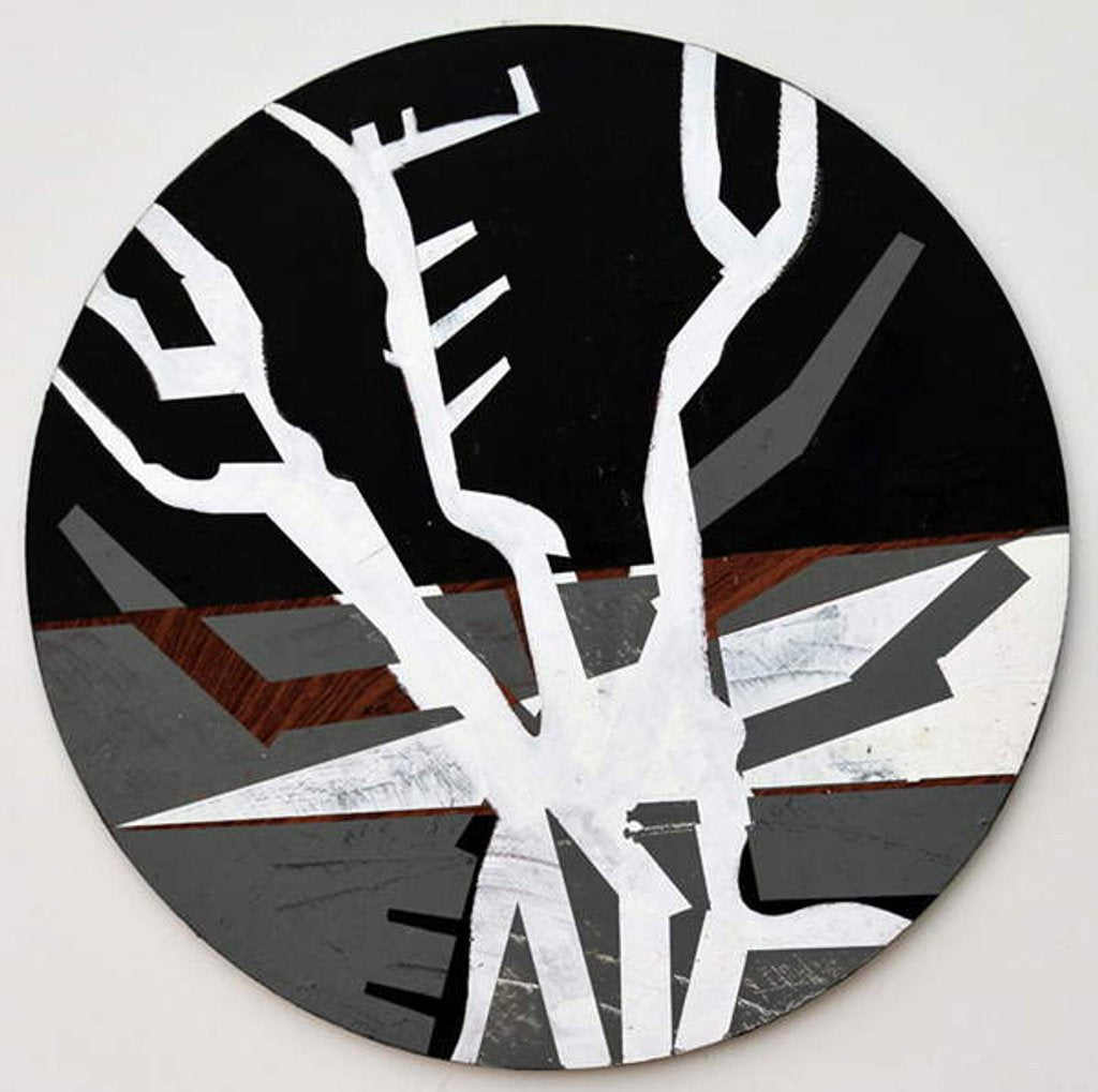 Detail of Twixt Heaven & Earth XIII-B, 2019 by Sara Hayward