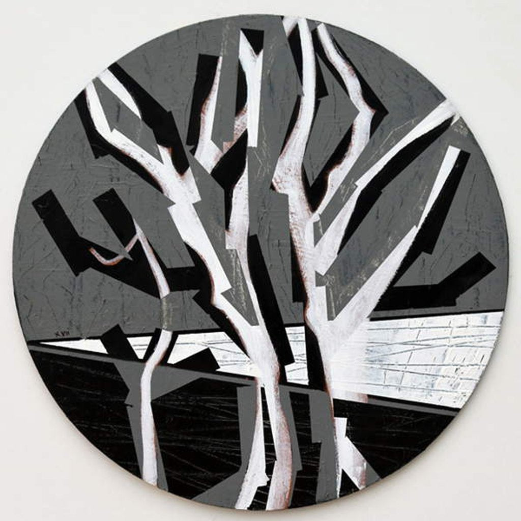 Detail of Twixt Heaven & Earth XVII-B, 2019 by Sara Hayward