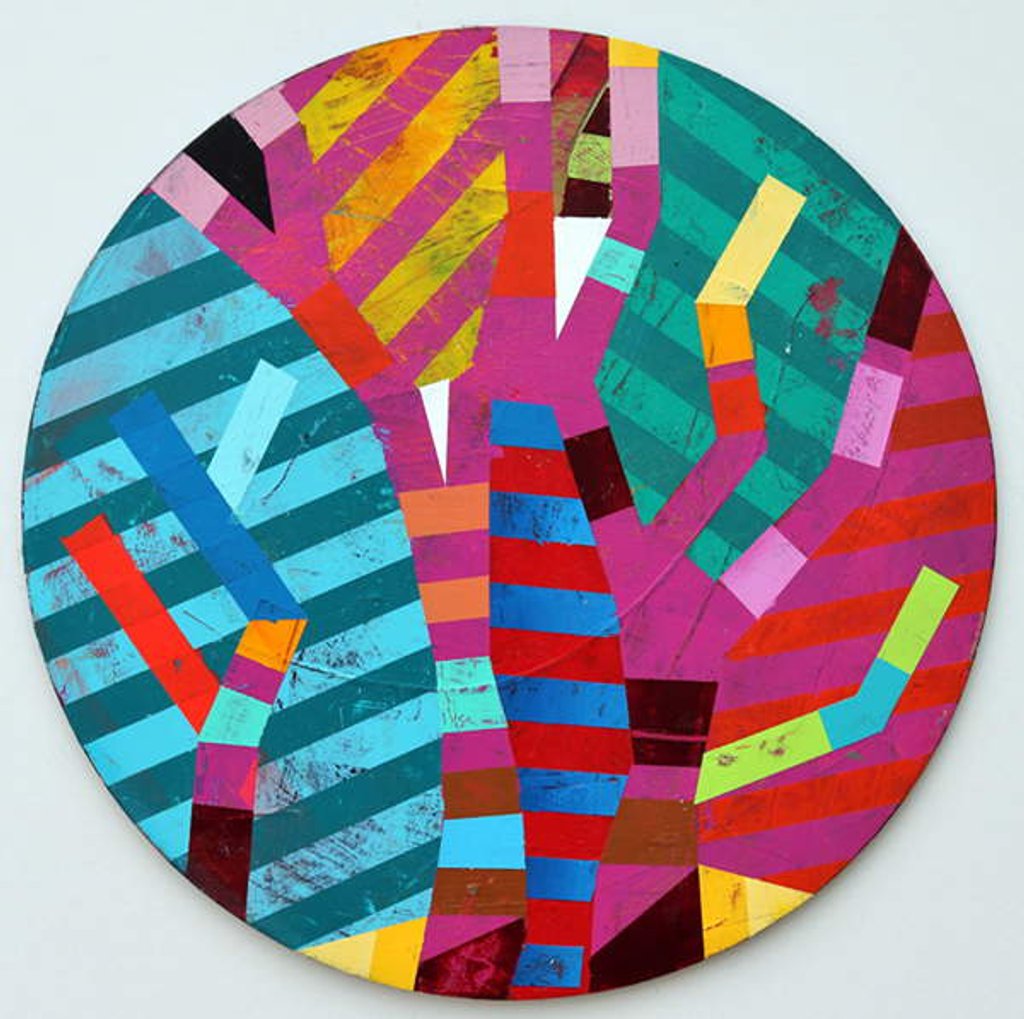 Detail of Twixt Heaven & Earth XVII-A, 2019 by Sara Hayward