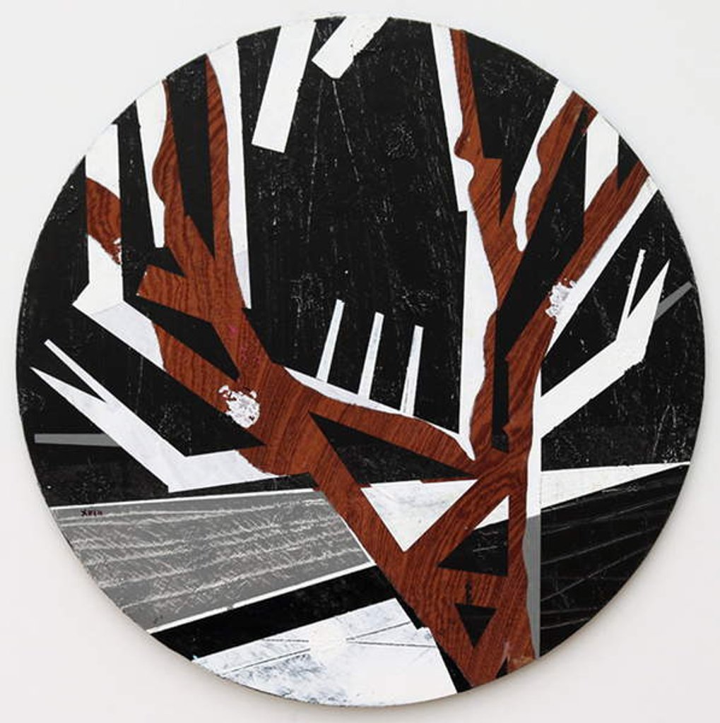 Detail of Twixt Heaven & Earth XVIII-B, 2019 by Sara Hayward