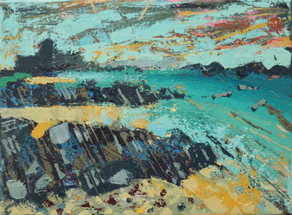 Detail of Abbey, 2019 by Sara Hayward