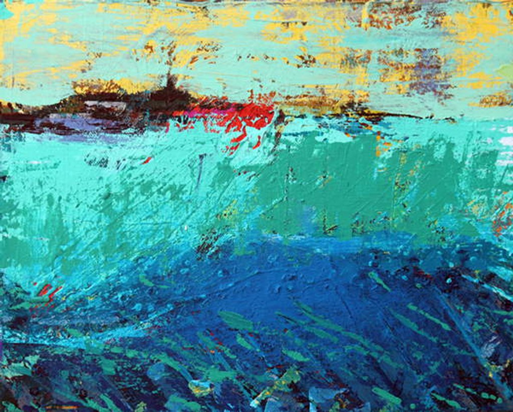 Detail of Sound of Iona II, 2019 by Sara Hayward