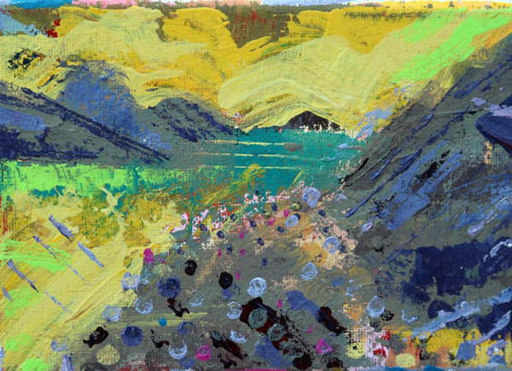 Detail of To the island, 2019 by Sara Hayward