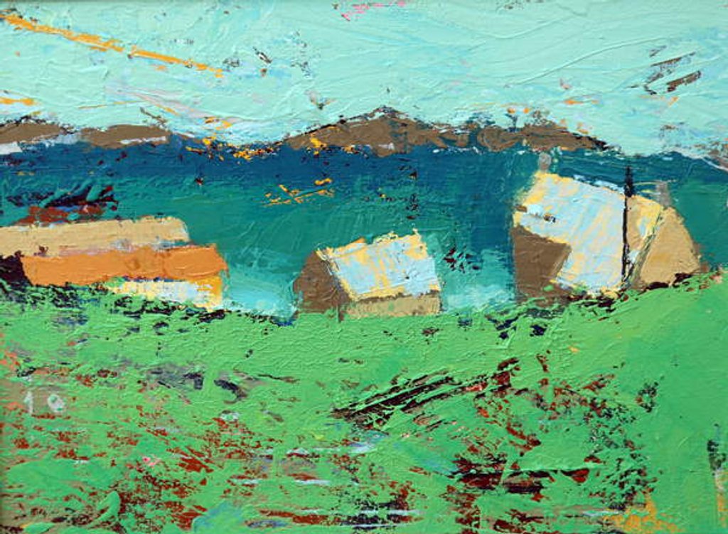 Detail of Farmstead Iona, 2019 by Sara Hayward