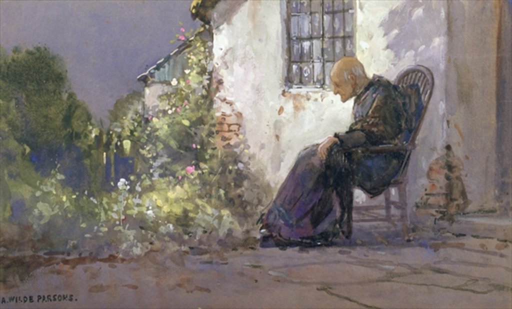 Detail of 95 Degrees in the Shade, 1912 by Arthur Wilde Parsons
