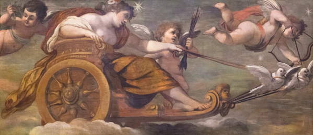 Detail of The Chariot of Venus, c.1622 by Pietro da Cortona