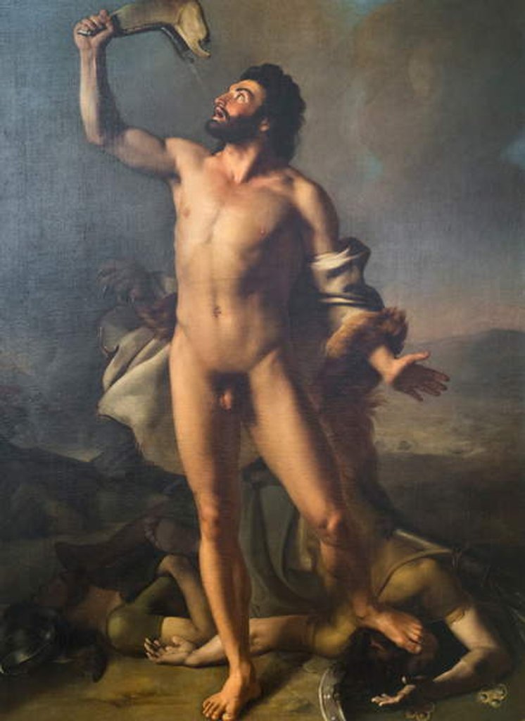 Detail of Samson by Domenico Pellegrini